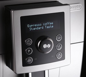 Панель управления кофемашины DeLonghi ECAM 23.420 с экранчиком