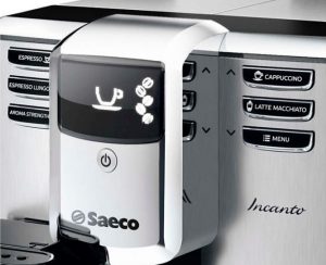 С панели управления кофемашины Philips Saeco HD8918 можно приготовить 4 самых популярных напитка в одно нажатие