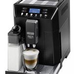 Чёрная автоматическая кофемашина DeLonghi ECAM46.860.B
