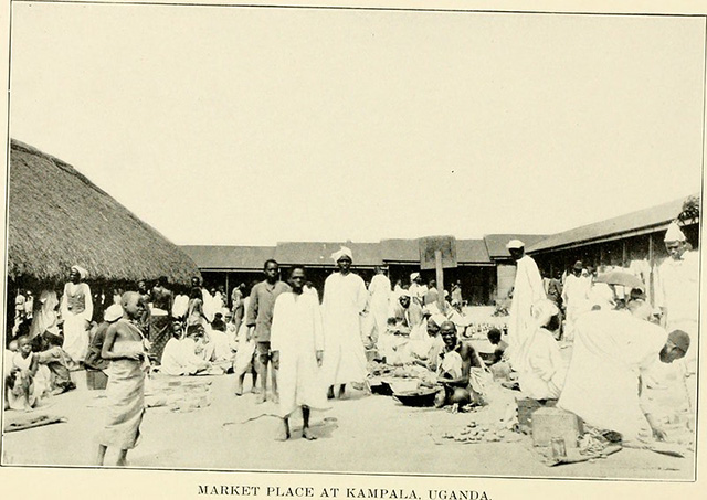 Рынок в Уганде (1912 год)