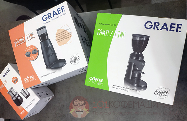 Кофемолки Graef: распаковка для обзора и тестирования