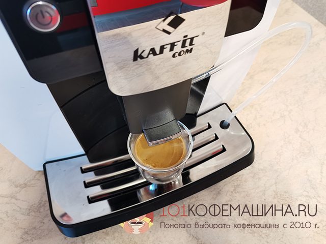Эспрессо на кофемашине KAFFIT COM Siena KLM1601