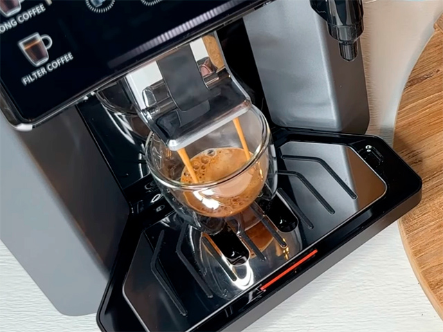 Эспрессо на кофемашине Krups Sensation