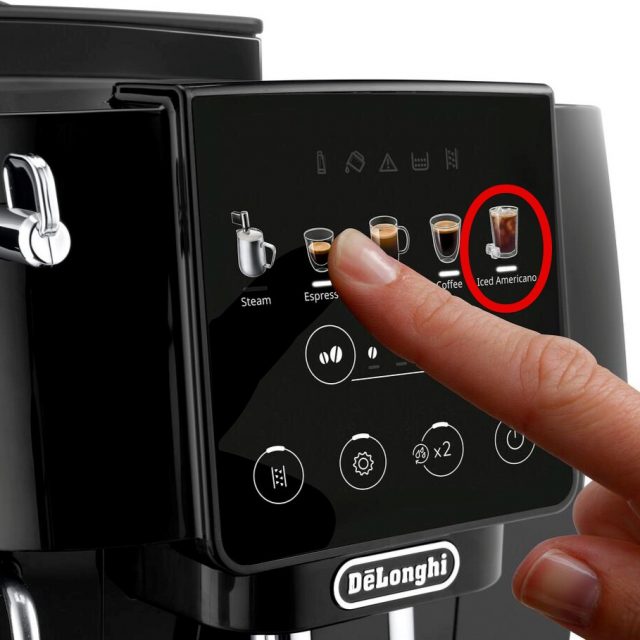 Холодный американо на delonghi ECAM220.51.B