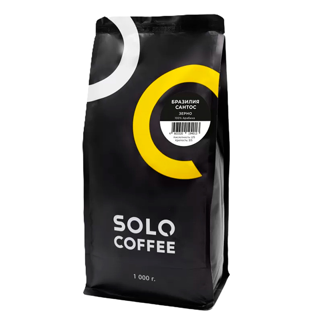Solo Coffee Бразилия Сантос