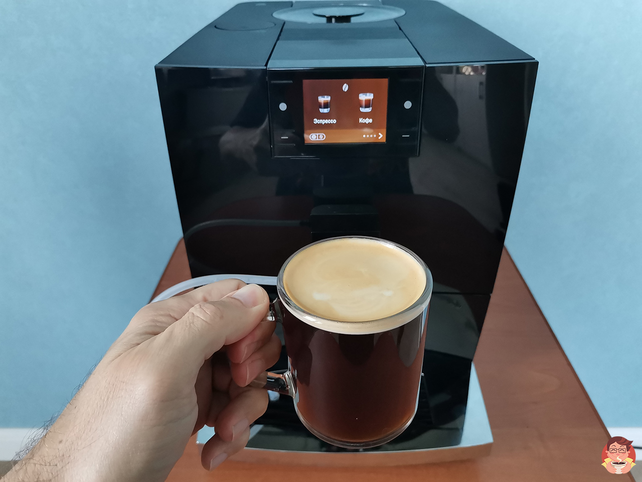 Рецепт кофе в режиме Light Brew напоминает американо